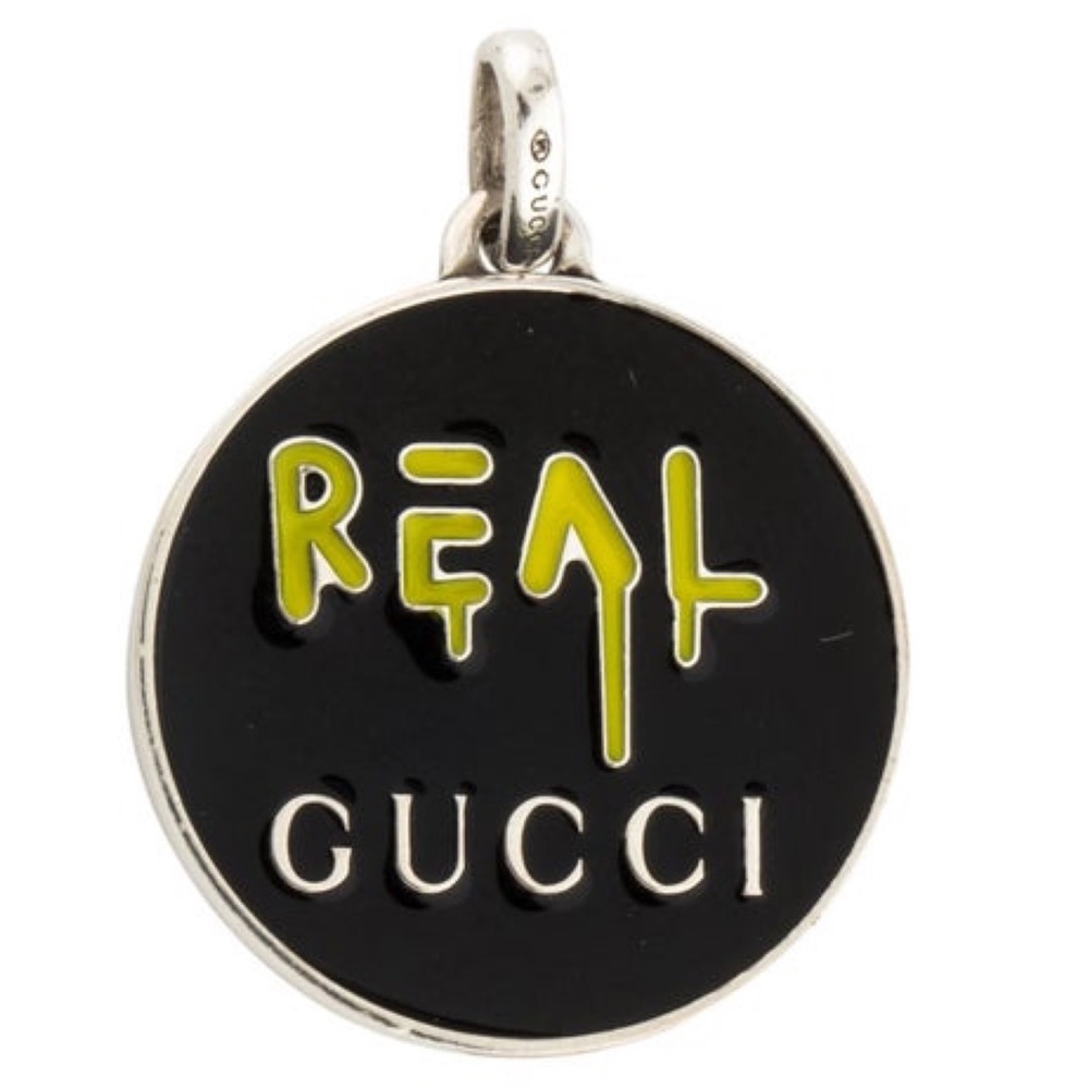 Gucci GucciGhost “Real” Necklace Charm NWT - Picture 8 of 15